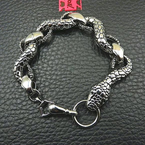 BETSEY JOHNSON SNAKE BRACELET - Picture 3 of 8